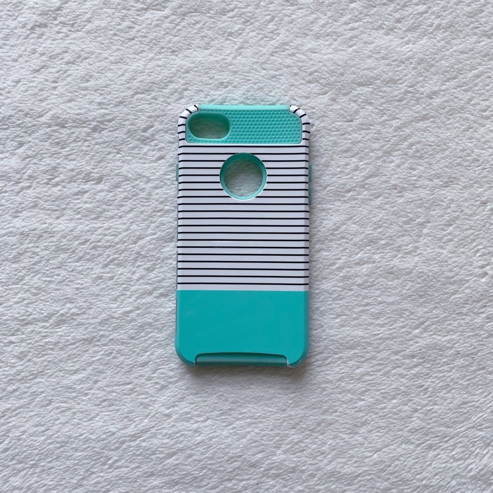 iPhone 6/6s Teal Striped Case